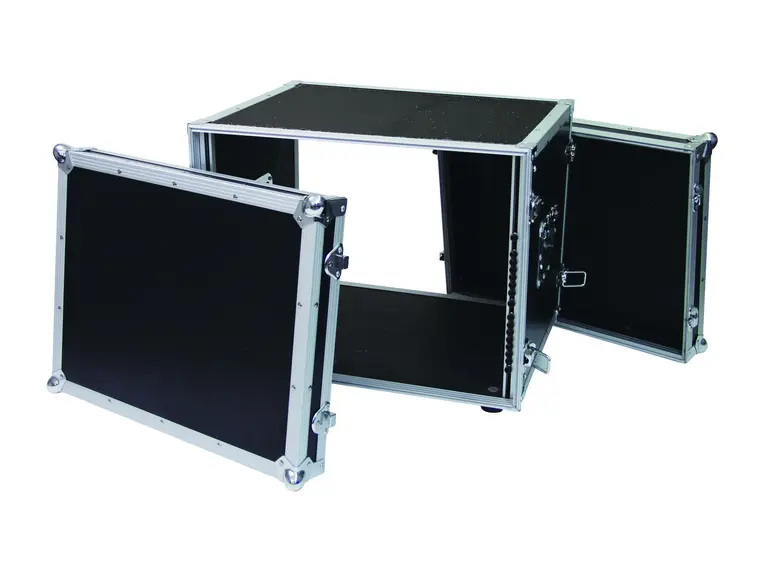 Effect rack CO DD, D:36cm, 8U, black 